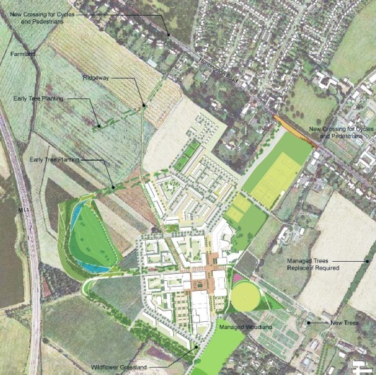 North West Cambridge Phase 1 Illustrative Plan